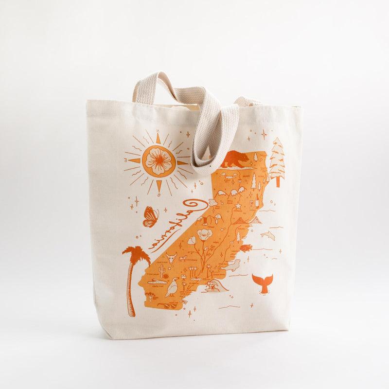 California Map Tote